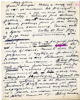 Rękopis wykładów Józefa Żurowskiego z zakresu archeologii przedhistorycznej  strona 103: "[…...