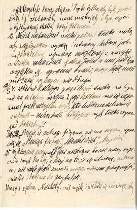 List od Hieronima Rafała Łopacińskiego do Erazma Majewskiego (rękopis)  strona 3
