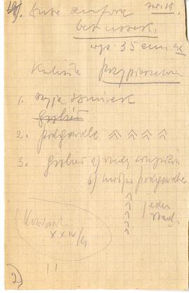Odręczne notatki Józefa Żurowskiego pt. "Ceramika złocka. Szkic genetyczny i uwagi na podsta...