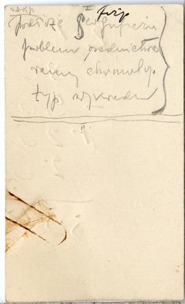 Rękopis dziewięciu wykładów Józefa Żurowskiego pt. "Osadnictwo przedhistoryczne w dorzeczu G...