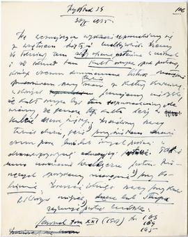 Rękopis sześćdziesięciu ośmiu wykładów Józefa Żurowskiego pt. "Sztuka Podyluwialna" z r...