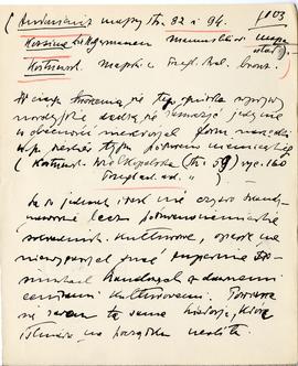 Maszynopis i rękopis trzynastu wykładów Józefa Żurowskiego na temat kultury megalitycznej  strona...