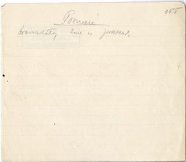 Zbiór odręcznych notatek Józefa Żurowskiego dotyczących literatury do pracy doktorskiej pt. Wykop...