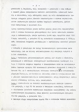 Państwowe Muzeum Archeologiczne w Warszawie. Sprawozdanie z działalności w roku 1988.  Maszynopis...