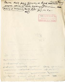 Odręczne notatki Józefa Żurowskiego wraz z materiałem ilustracyjnym do artykułu pt. "Dwa gro...