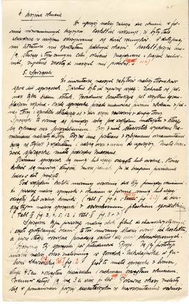 Rękopis pracy doktorskiej Józefa Żurowskiego pt. Wykopalisko z Jakuszowic Małych na tle pokrewnyc...