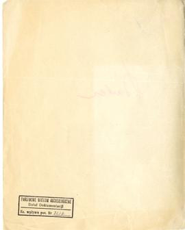Zespół odręcznych notatek Józefa Żurowskiego (w tym opisy zabytków i zapiski bibliograficzne) wra...