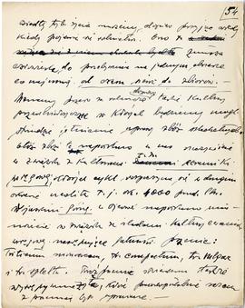 Rękopis dziewięciu wykładów Józefa Żurowskiego pt. "Osadnictwo przedhistoryczne w dorzeczu G...