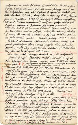 Rękopis pracy doktorskiej Józefa Żurowskiego pt. Wykopalisko z Jakuszowic Małych na tle pokrewnyc...