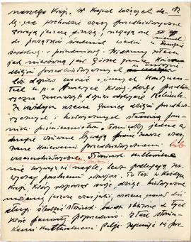 Rękopis wykładów Józefa Żurowskiego z zakresu archeologii przedhistorycznej  strona 22: "[…]...