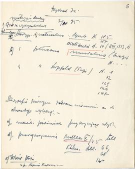 Rękopis szesnastu wykładów Józefa Żurowskiego pt. "Początki kultury ludzkiej" z roku ak...