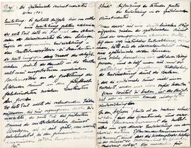 Odręczne wypisy Józefa Żurowskiego w języku niemieckim z publikacji A. Riegla  Die spätrömische K...