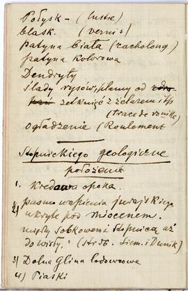 Notes nr 41 z wpisami odręcznymi  Erazma Majewskiego z okresu od 09.02.1893 r.-09.04.1993 r.  str...