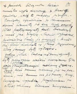 Rękopis trzech wykładów Józefa Żurowskiego pt. "Okres Wikingów w Skandynawji" z roku ak...