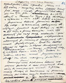 Rękopis wykładów Józefa Żurowskiego z zakresu archeologii przedhistorycznej  strona 119: "[…...