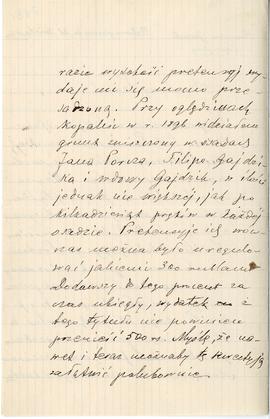 List od Bronisława Jasińskiego do Erazma Majewskiego (rękopis)  strona 2
