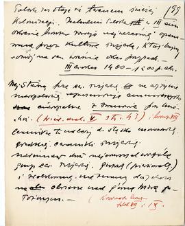 Rękopis dziewięciu wykładów Józefa Żurowskiego pt. "Osadnictwo przedhistoryczne w dorzeczu G...