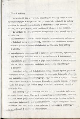 Państwowe Muzeum Archeologiczne w Warszawie. Sprawozdanie z działalności w roku 1983. Mszynopis. ...