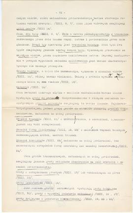 Maszynopis i rękopis trzynastu wykładów Józefa Żurowskiego na temat kultury megalitycznej  strona...