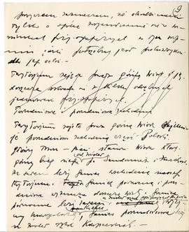 Rękopis dziewięciu wykładów Józefa Żurowskiego pt. "Osadnictwo przedhistoryczne w dorzeczu G...