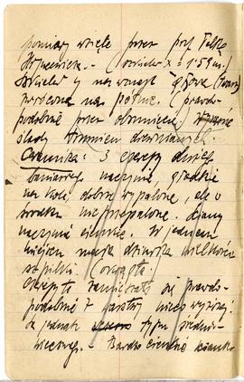 Notes Józefa Żurowskiego pt. "Dziennik przedhistorycznych wiadomości" z odręcznymi nota...