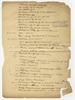 Rękopis - wykaz tabliczek i opisów do projektu wystawy -wersja druga: "Tabliczka chronologii...