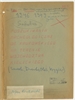 Okładka materiałów Stefana Krukowskiego dotyczących badań w latach 1946-1949 na terenie województ...