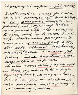 Rękopis dziewięciu wykładów Józefa Żurowskiego pt. "Osadnictwo przedhistoryczne w dorzeczu G...