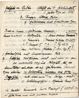 Brulion Józefa Żurowskiego zawierający zbiór luźnych kartek z notatkami w języku polskim i niemie...