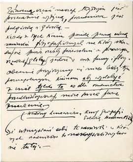 Rękopis dziewięciu wykładów Józefa Żurowskiego pt. "Osadnictwo przedhistoryczne w dorzeczu G...