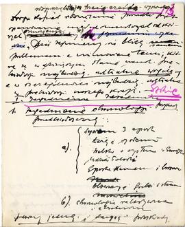 Rękopis wykładów Józefa Żurowskiego z zakresu archeologii przedhistorycznej  strona 225: "[…...