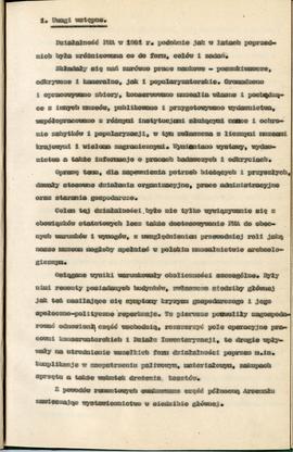 Państwowe Muzeum Archeologiczne w Warszawie. Sprawozdanie z działalności w roku 1981. Mszynopis. ...