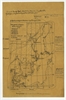 Przerys mapki (na kalce) pt. "Late glacial Subepocks of Ice-recession" z publikacji Ger...