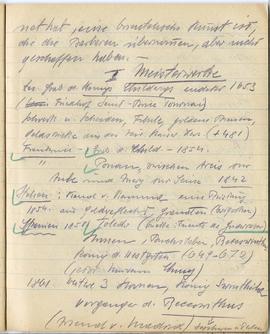 Brulion Józefa Żurowskiego z notatkami w języku niemieckim z okresu studiów w Wiedniu  strona 32