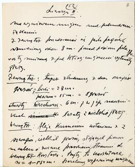 Maszynopis i rękopis trzynastu wykładów Józefa Żurowskiego na temat kultury megalitycznej  strona...