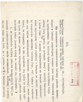 Rękopis trzech wykładów Józefa Żurowskiego pt. "Okres Wikingów w Skandynawji" z roku ak...