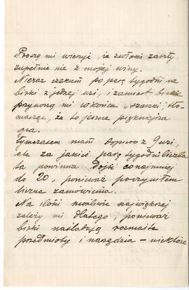 List od Ludwika Licińskiego do Erazma Majewskiego z dnia 11.11.1904 r. (rękopis)  strona 4