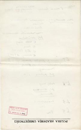 Rękopis jedenastu wykładów Józefa Żurowskiego pt. "Epoka bronzu ze szczególnem uwzględn. pod...