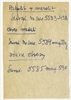 Rękopis - metryczka - Suraż; Nr inw. 5583; Nr mag. 43 A i inne