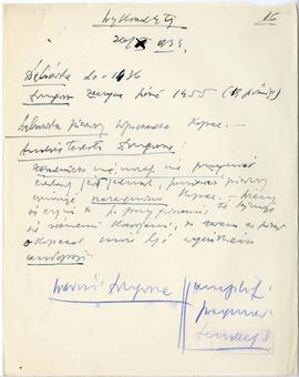 Rękopis dwudziestu ośmiu wykładów Józefa Żurowskiego pt. "Zagadnienie Kopca Krakusa na tle z...