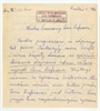 Rękopis - list Anny Dzieduszyckiej-Machnikowej do Stefana Krukowskiego  z dn. 5 I 1966 r.