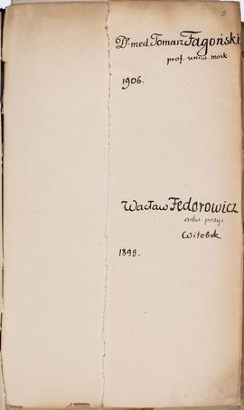 Księga korespondencyjna pt. "Listy do Erazma Majewskiego". Teka III. E. F. G. H  strona...