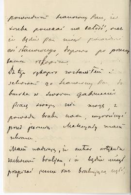 List od B. Malewskiego do Erazma Majewskiego (rękopis)  strona 2