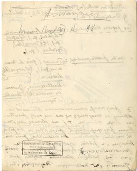 Fragment rękopisu artykułu Józefa Żurowskiego pt. Skarby halsztackiego okresu z doliny Dunajca wr...