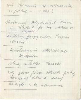Zespół odręcznych notatek Józefa Żurowskiego (w tym opisy zabytków i zapiski bibliograficzne) wra...
