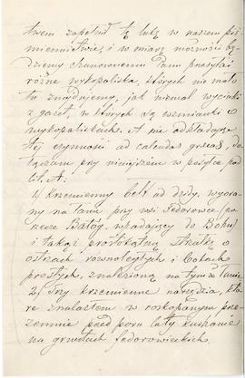 List od Antoniego Durzyckiego do Erazma Majewskiego (rękopis)  strona 2