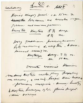 Maszynopis i rękopis trzynastu wykładów Józefa Żurowskiego na temat kultury megalitycznej  strona...