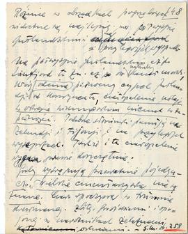 Rękopis trzech wykładów Józefa Żurowskiego pt. "Okres Wikingów w Skandynawji" z roku ak...