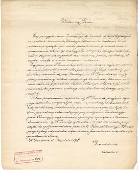 Odręczne notatki Józefa Żurowskiego na temat analogii do zabytków z Jakuszowic Małych  sporządzon...