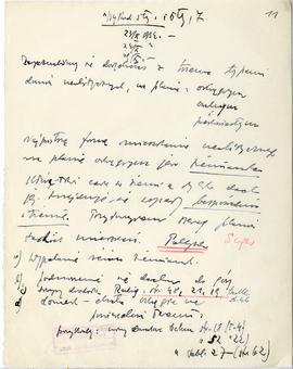 Rękopis sześćdziesięciu ośmiu wykładów Józefa Żurowskiego pt. "Sztuka Podyluwialna" z r...